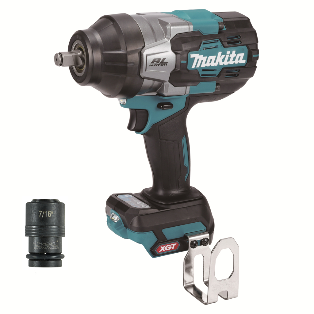 Makita TW002GZ02 XGT 40 V Max Slagmoersleutel | 1/2" | Met 7/16" bitadapter | Excl. accu's en lader | In doos - TW002GZ02